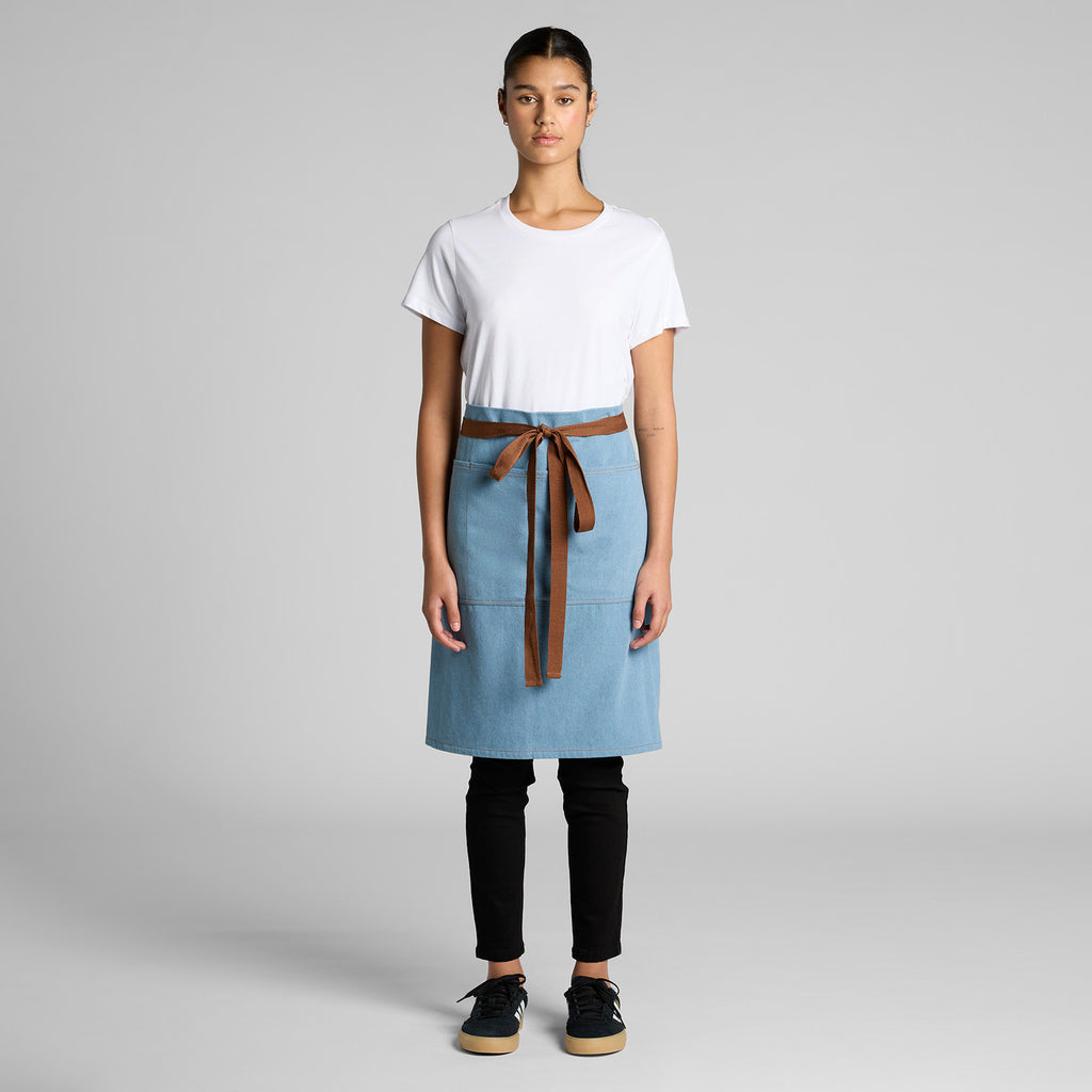 AS Colour Denim Half Apron 1085