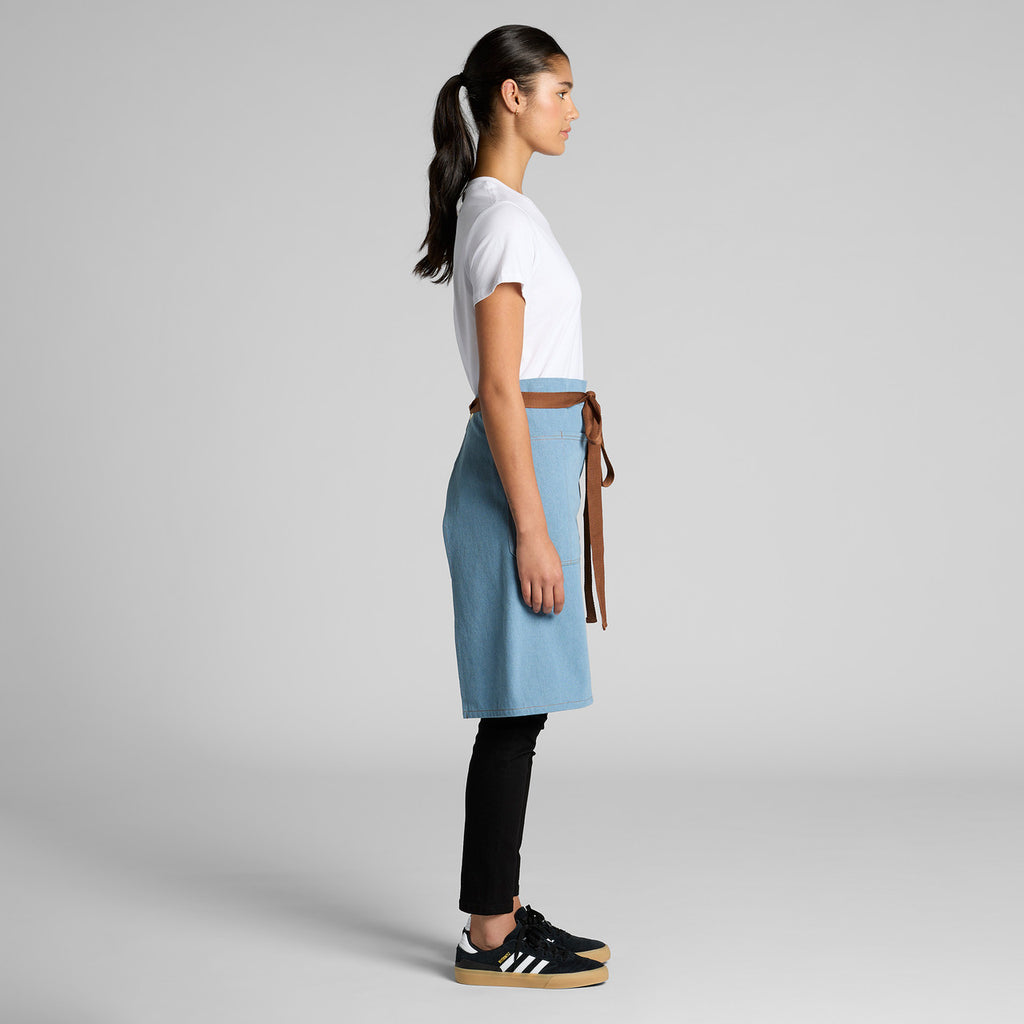 AS Colour Denim Half Apron 1085