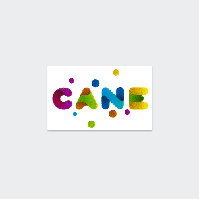 Prism Print - 78 x 48mm Sticker