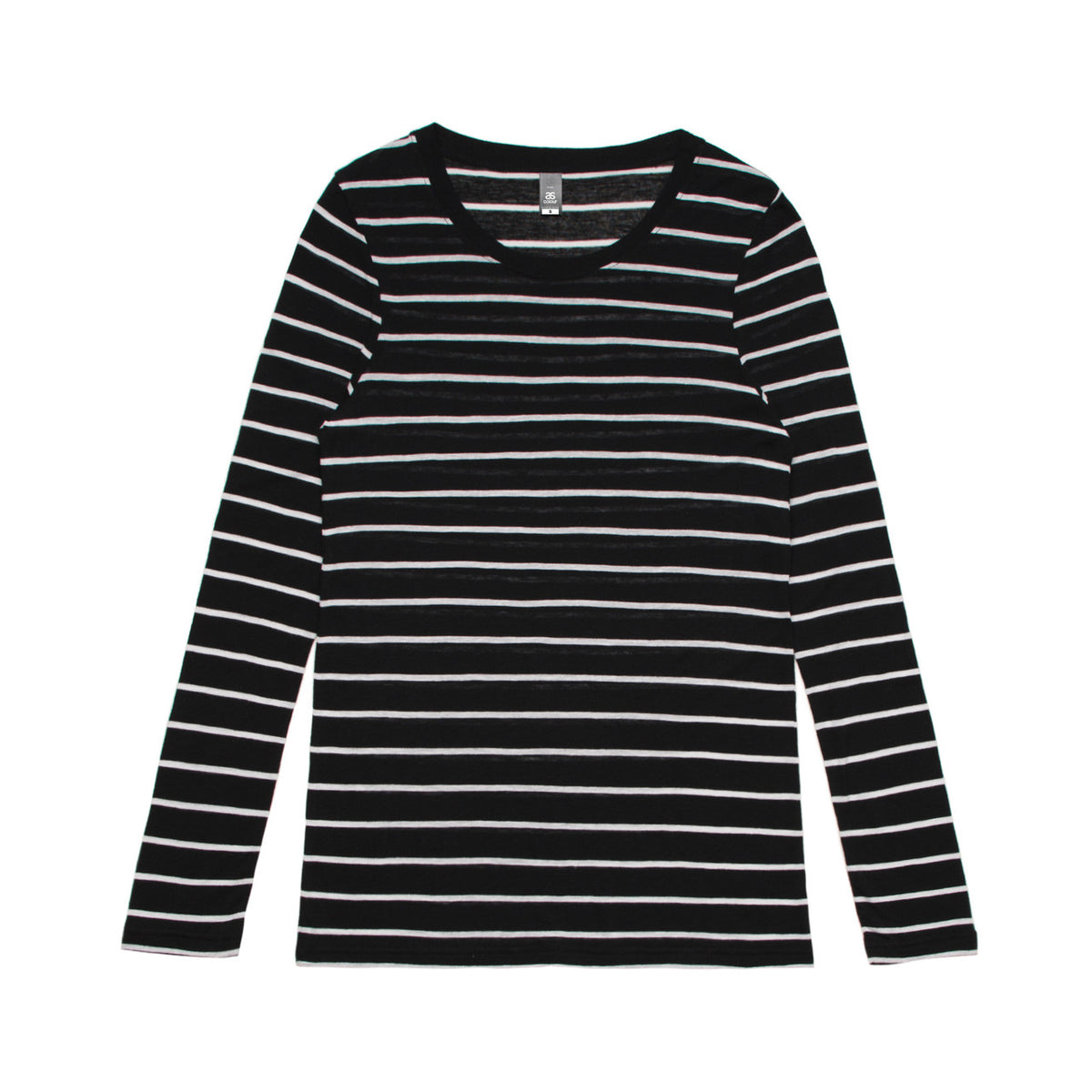 AS Colour Wo's Fine Stripe L/S Tee 4027