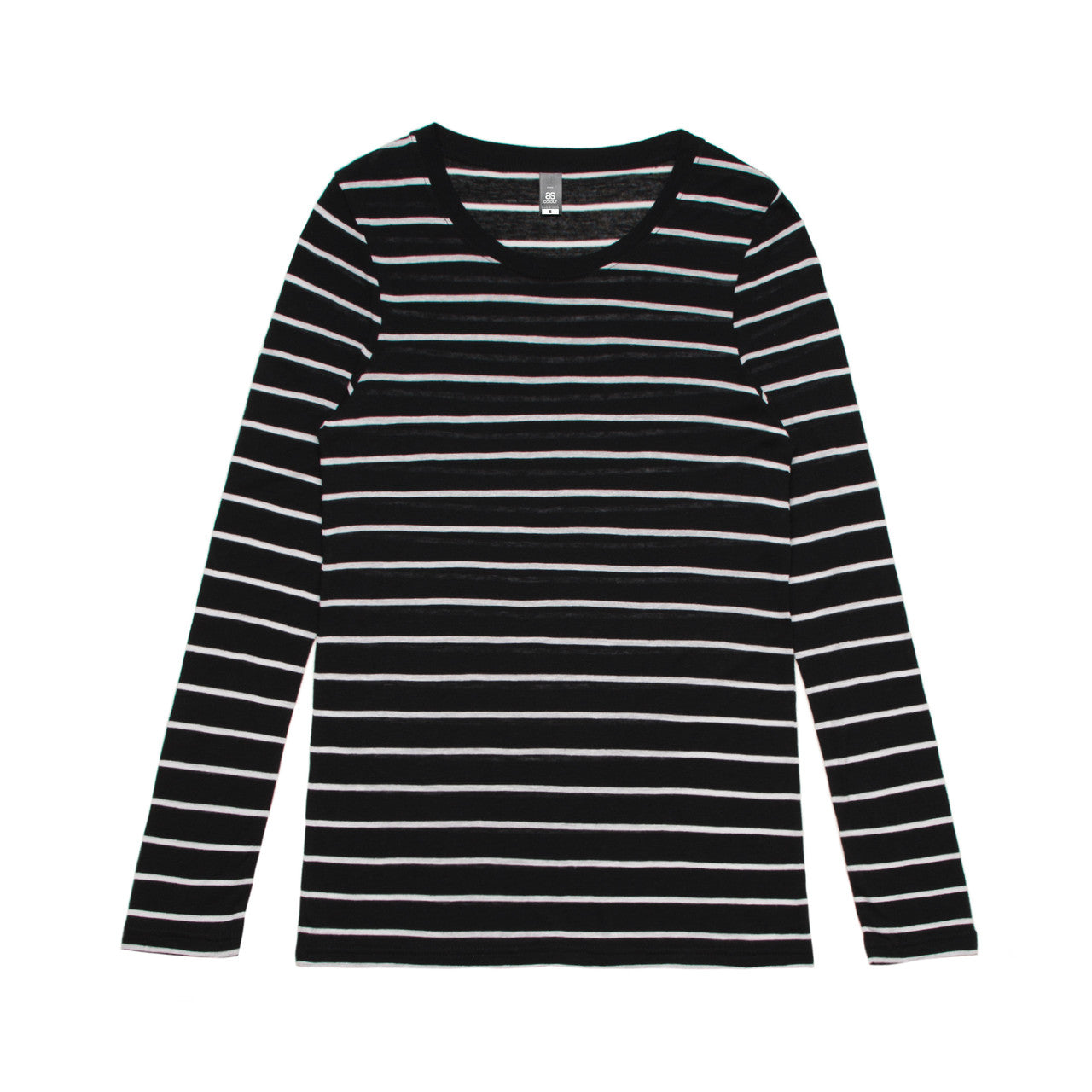 AS Colour Wo's Fine Stripe L/S Tee 4027