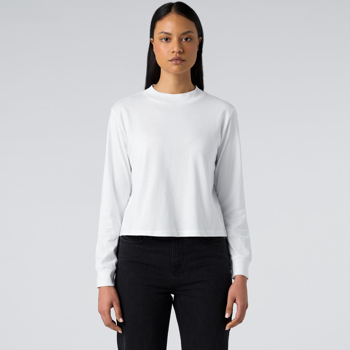 AS Colour Wo's Mock L/S Tee 4070