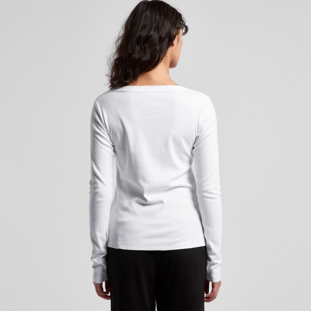 AS Colour Wo's Organic Baby Rib L/S Tee 4075