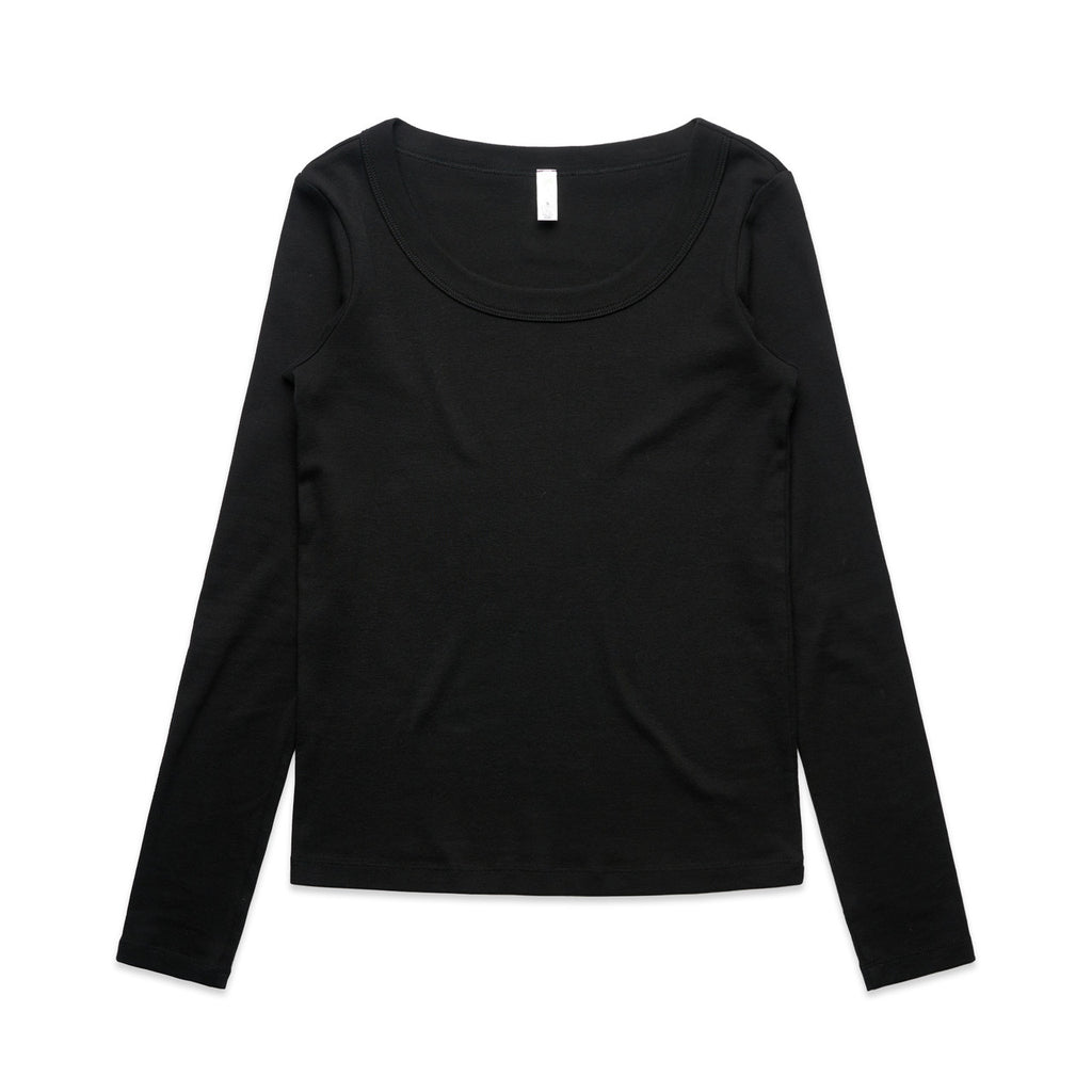 AS Colour Wo's Organic Baby Rib L/S Tee 4075