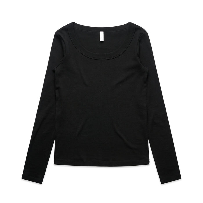 AS Colour Wo's Organic Baby Rib L/S Tee 4075