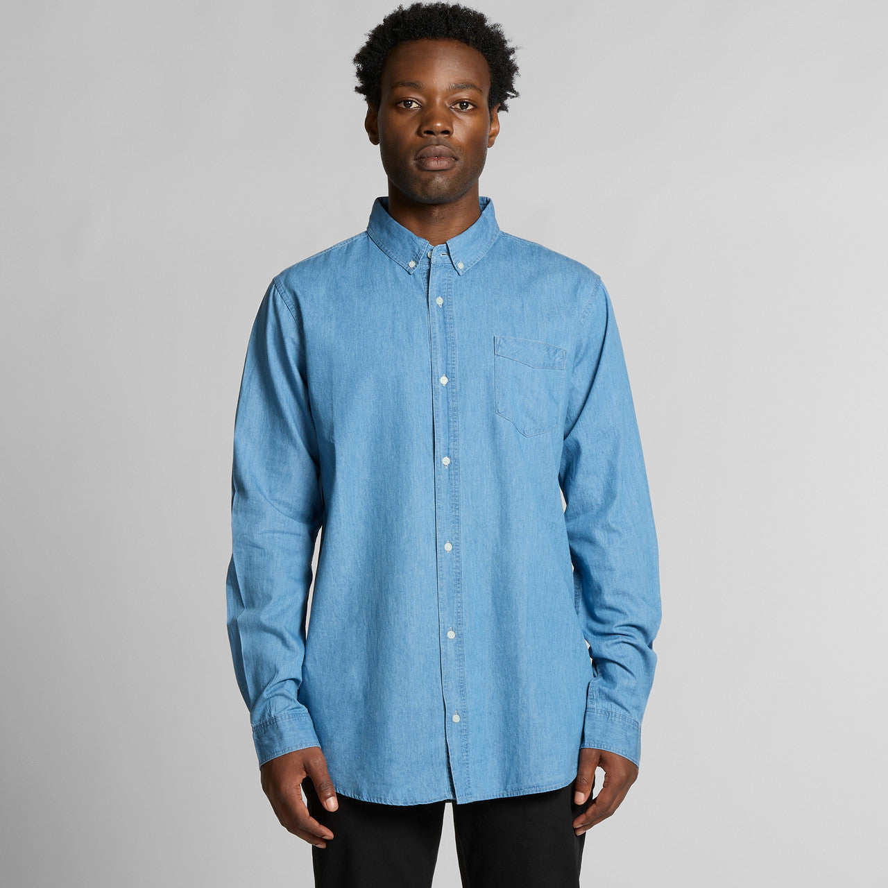 AS Colour Blue Denim Shirt 5409