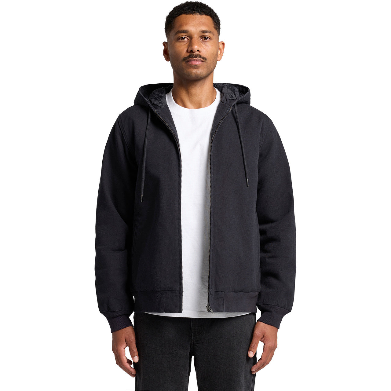 AS Colour Canvas Bomber Hood Jacket 5532