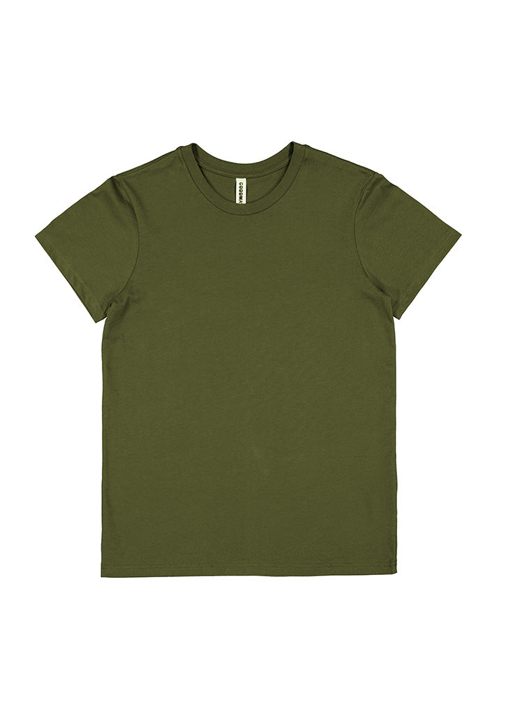 Womens Basis Short Sleeve Tee - Army