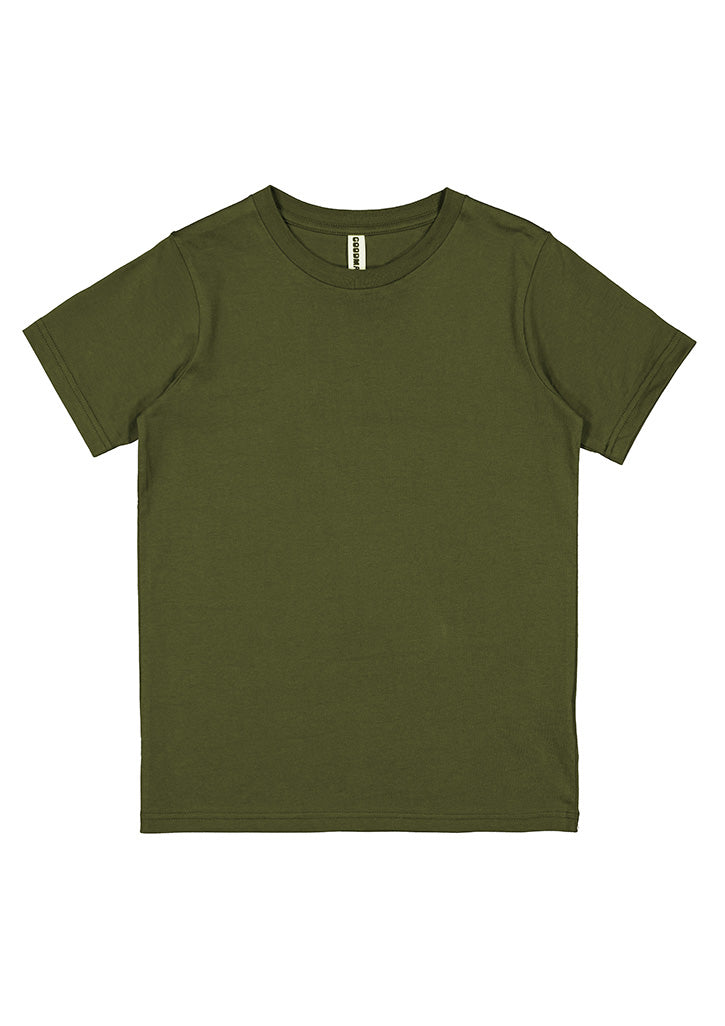Youth Basis Short Sleeve Tee - Army