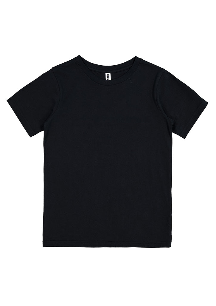 Kids Basis Short Sleeve Tee - Black
