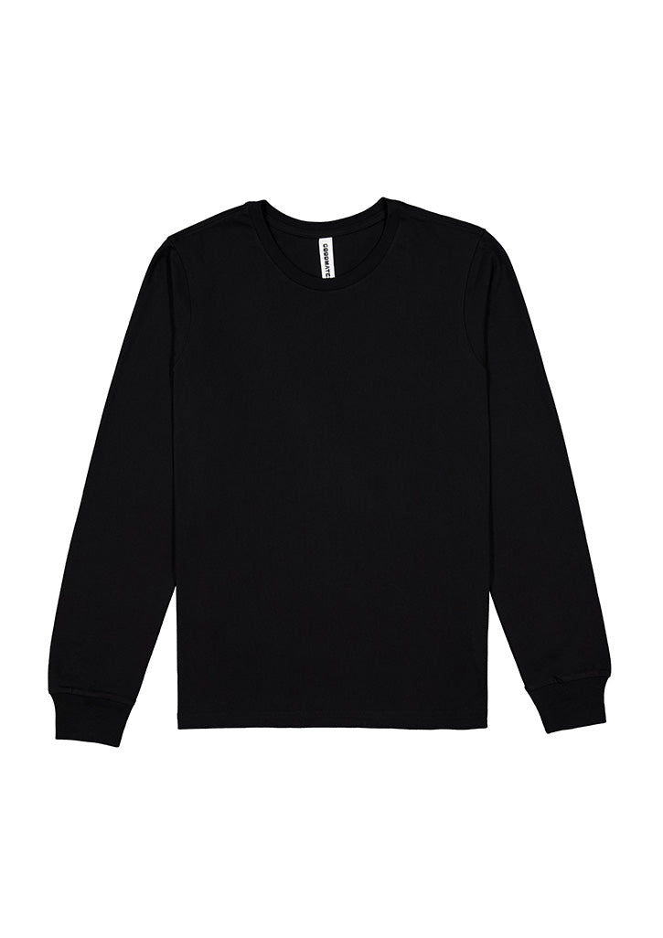 Womens Basis Long Sleeve Tee - Black