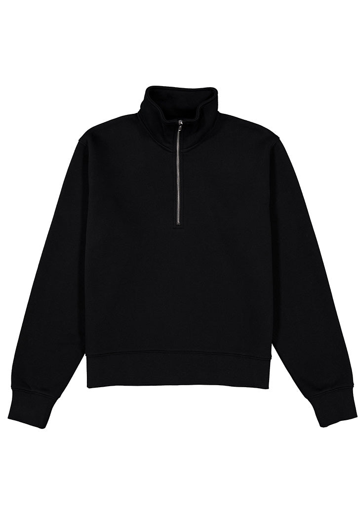 Womens Everyday 1/4 Zip - Black