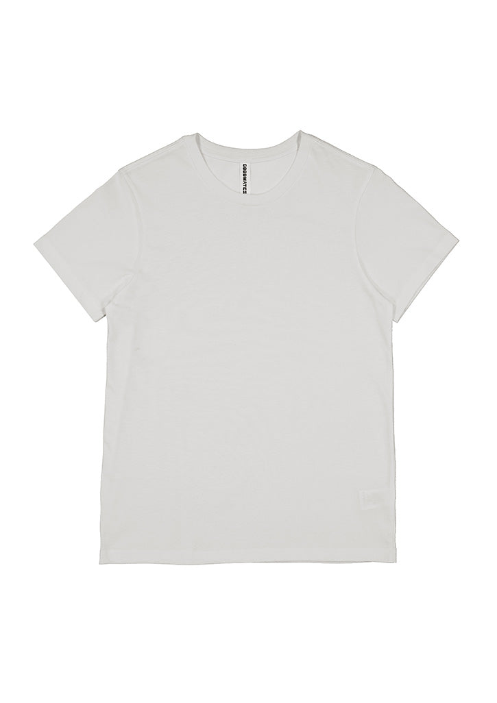 Womens Basis Short Sleeve Tee - Ecru