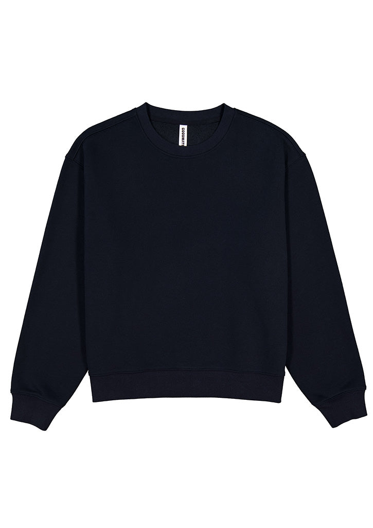 Womens Everyday Crew Sweatshirt - Navy