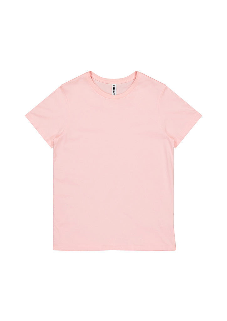 Womens Basis Short Sleeve Tee - Pink