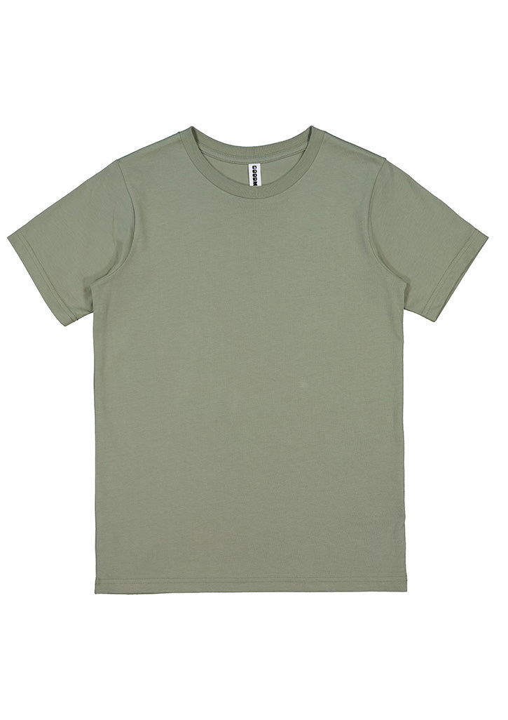Kids Basis Short Sleeve Tee - Pistachio