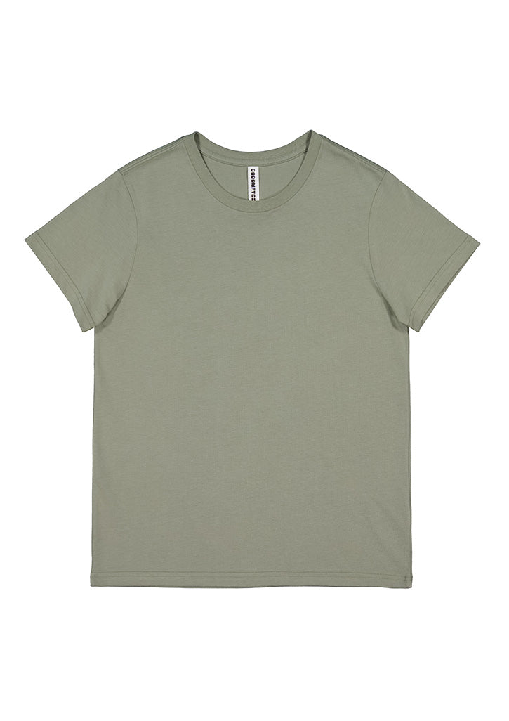 Womens Basis Short Sleeve Tee - Pistachio