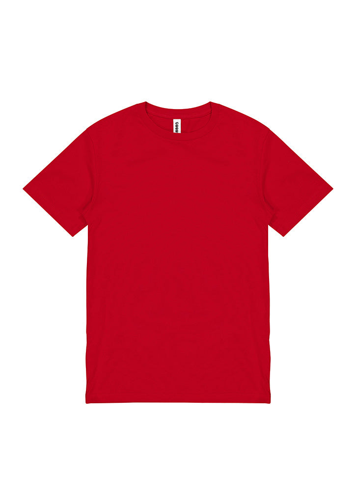 Kids Basis Short Sleeve Tee - Red