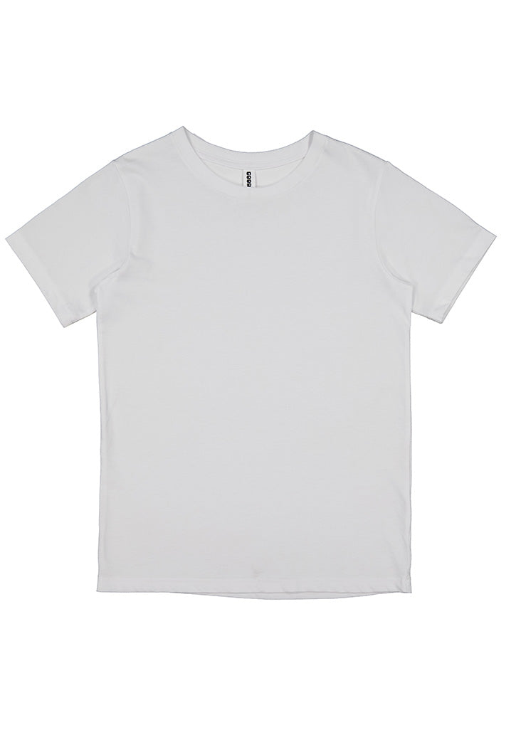 Youth Basis Short Sleeve Tee - White