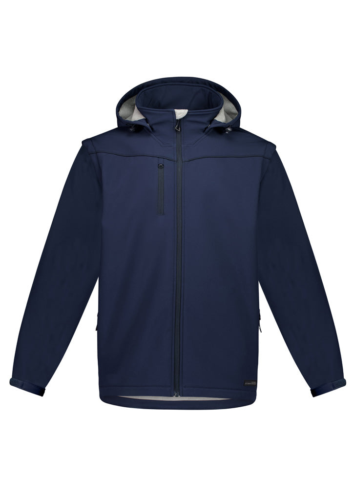 Unisex Streetworx 2 In 1 Stretch Softshell Jacket - Navy