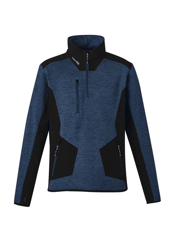 Unisex Streetworx Reinforced Knit 1/2 Zip Pullover