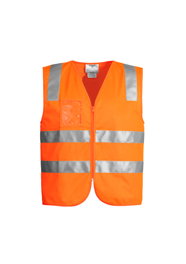 Unisex Hi Vis Zip Vest - Orange