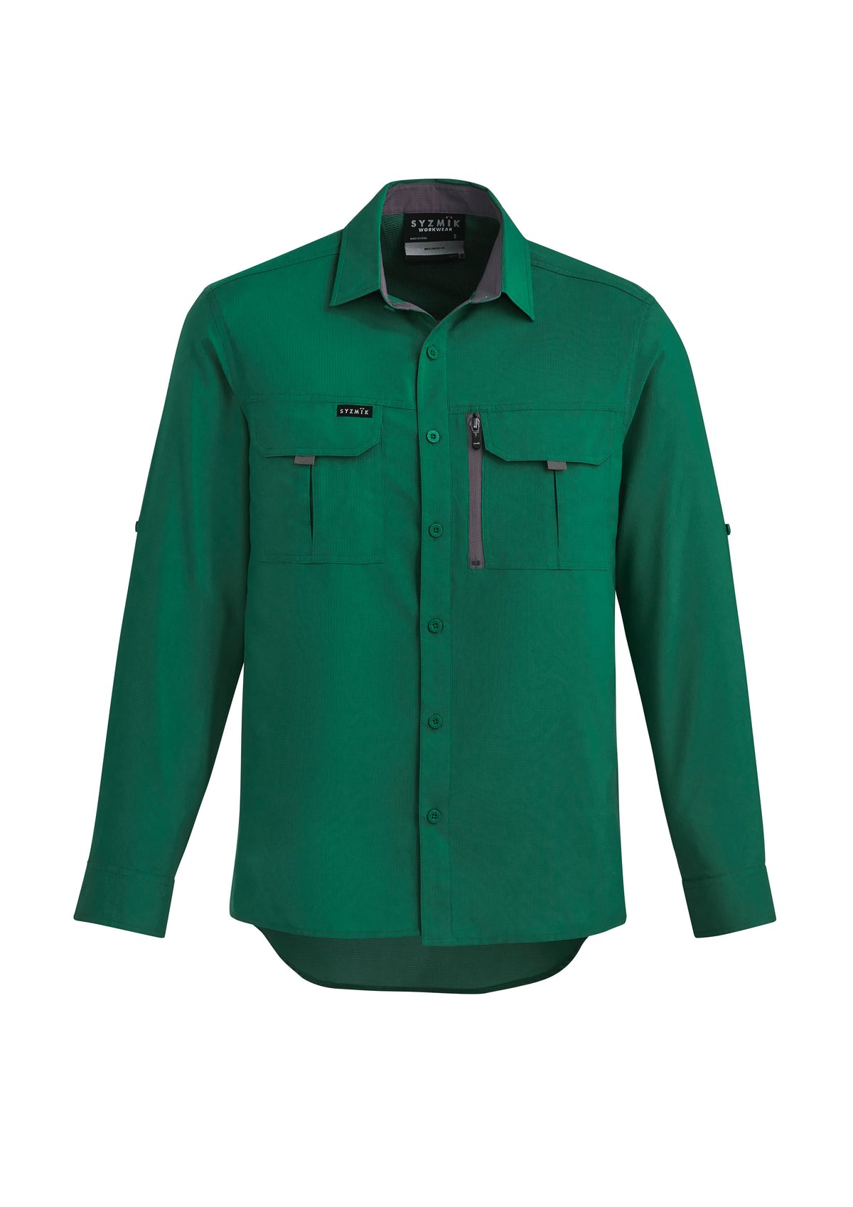 Mens Outdoor Long Sleeve Shirt - Green