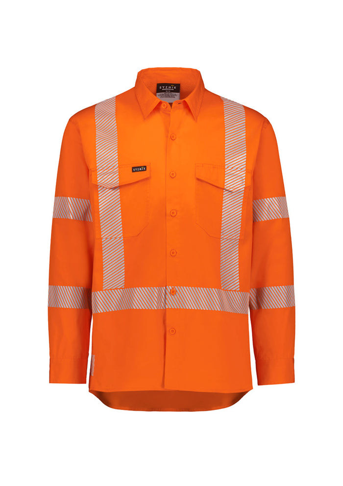Mens X Back NSW Rail Shirt – Segmented Tape