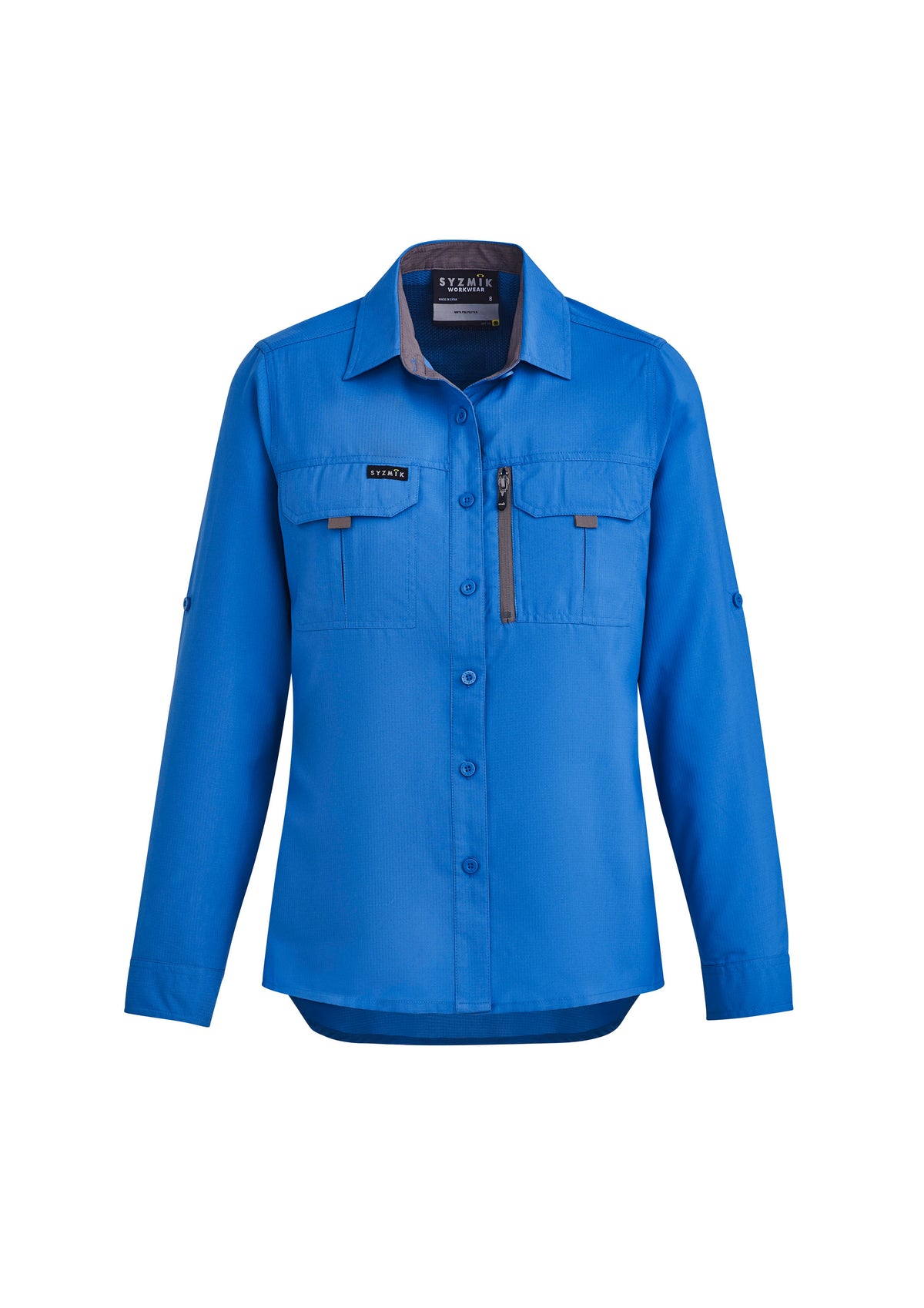 Womens Outdoor Long Sleeve Shirt - Cobalt